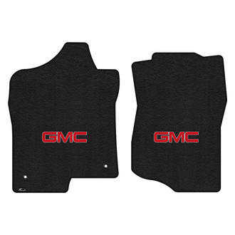 Lloyd Mats® - Ultimat™ Custom Fit 1st Row Ebony Floor Mats With GMC Logo