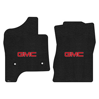 Lloyd Mats® - Ultimat™ Custom Fit 1st Row Ebony Floor Mats With GMC Logo