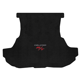 Lloyd Mats® - Ultimat™ Custom Fit Ebony Cargo Mat With Challenger & RT Silver Double Logo