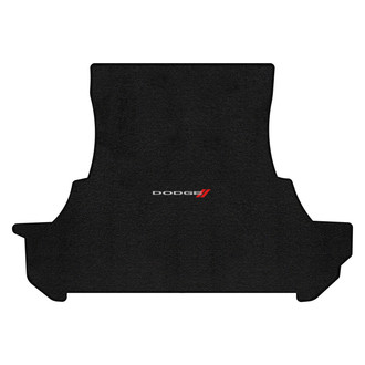 Lloyd Mats® - Ultimat™ Custom Fit Ebony Cargo Mat With Dodge & Stripes Logo