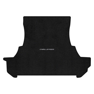 Lloyd Mats® - Ultimat™ Custom Fit Ebony Cargo Mat With Challenger Silver Logo