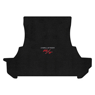 Lloyd Mats® - Ultimat™ Custom Fit Ebony Cargo Mat With Challenger & RT Silver Double Logo