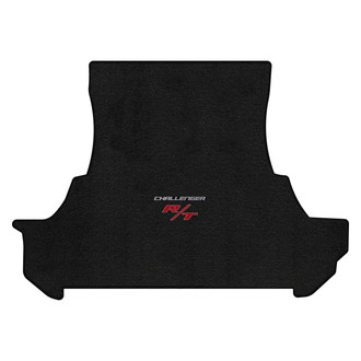Lloyd Mats® - Ultimat™ Custom Fit Ebony Cargo Mat With Challenger & RT Silver Double Logo
