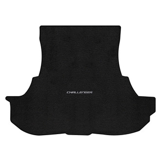 Lloyd Mats® - Ultimat™ Custom Fit Ebony Cargo Mat With Challenger Silver Logo