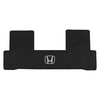 Lloyd Mats® - Velourtex™ Custom Fit 2nd Row Ebony Floor Mat With H Silver Logo
