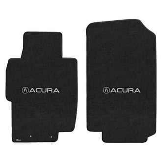Lloyd Mats® - Velourtex™ Custom Fit 1st Row Ebony Floor Mats With A Logo