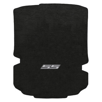 Lloyd Mats® - Velourtex™ Custom Fit Ebony Cargo Mat With SS Silver Logo