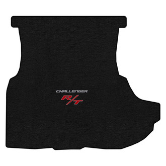 Lloyd Mats® - Velourtex™ Custom Fit Ebony Cargo Mat With Challenger & RT Silver Double Logo