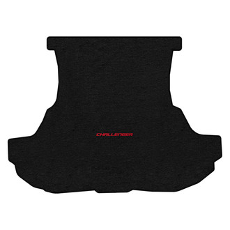 Lloyd Mats® - Velourtex™ Custom Fit Ebony Cargo Mat With Challenger Red Logo