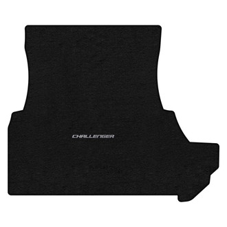 Lloyd Mats® - Velourtex™ Custom Fit Ebony Cargo Mat With Challenger Silver Logo