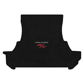 Lloyd Mats® - Velourtex™ Custom Fit Ebony Cargo Mat With Challenger & RT Silver Double Logo