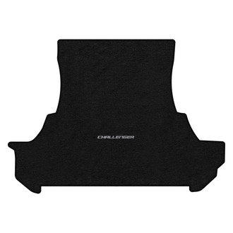 Lloyd Mats® - Velourtex™ Custom Fit Ebony Cargo Mat With Challenger Silver Logo