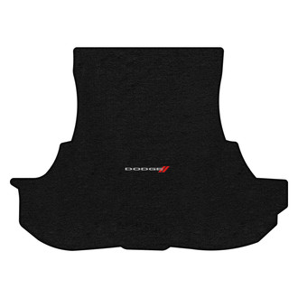 Lloyd Mats® - Velourtex™ Custom Fit Ebony Cargo Mat With Dodge & Stripes Logo