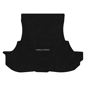 Lloyd Mats® - Velourtex™ Custom Fit Ebony Cargo Mat With Challenger Silver Logo