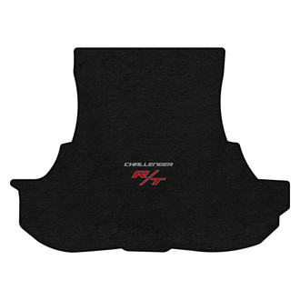 Lloyd Mats® - Velourtex™ Custom Fit Ebony Cargo Mat With Challenger & RT Silver Double Logo