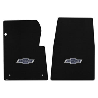 Lloyd Mats® - Classic Loop™ Custom Fit 1st Row Black Floor Mats With 100 Centennial Logo