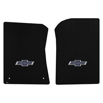 Lloyd Mats® - Classic Loop™ Custom Fit 1st Row Black Floor Mats With 100 Centennial Logo