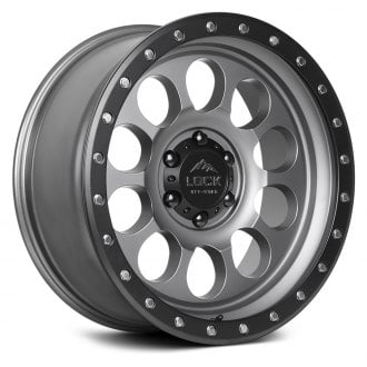 LOCK OFF-ROAD® - 50CAL Matte Gray with Black Ring