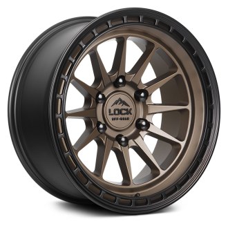 LOCK OFF-ROAD® - BAJA Matte Desert Bronze with Black Ring