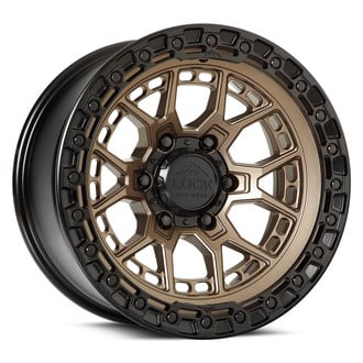 LOCK OFF-ROAD® - COMMANDO Matte Bronze with Black Ring