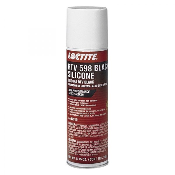 Loctite® 37519 RTV 598™ High Performance Black Silicone Gasket Maker, 8.75 oz. Pressurized Can