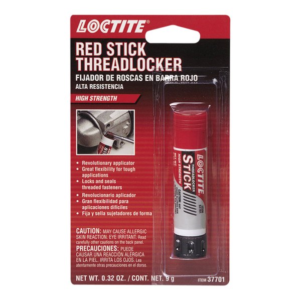Loctite® 37701 Red Stick High Strength Threadlockers, 9 g