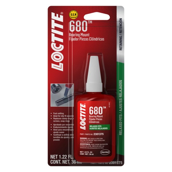 Loctite® - 680 Bearing Mount Adhesive