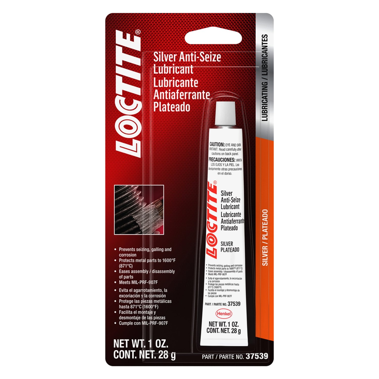 Loctite® SilverGrade AntiSeize Lubricant Tube