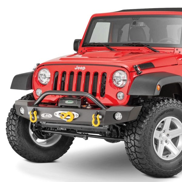 LoD Offroad® - Signature Series Mid Width Front Winch HD Bumper with Hoop