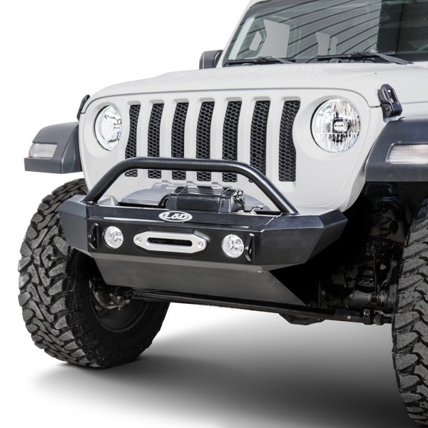 LoD Offroad® - Signature Series Stubby Front HD Raw Bumper