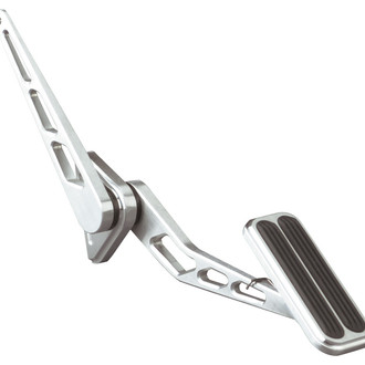 Lokar® - Swing Mount Throttle Pedal with Rubber Inserts