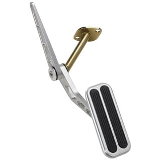 Lokar® - Swing Mount Accelerator Pedal with Rubber Inserts