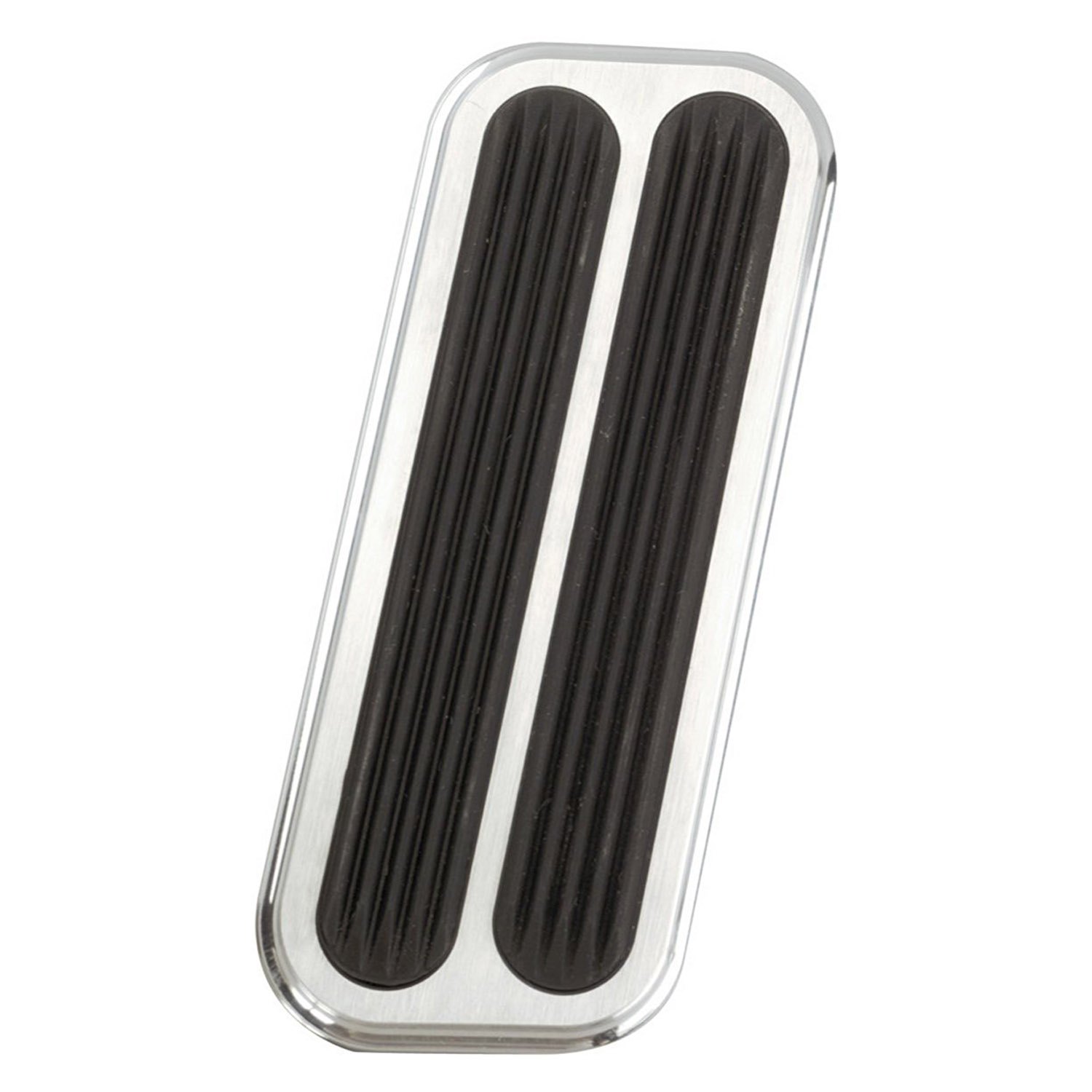 Lokar® Billet Aluminum Accelerator Pedal Pad with Rubber Inserts