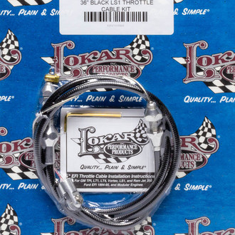 Lokar® - Midnight Series Throttle Cable