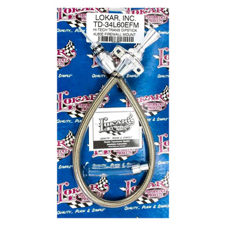 Lokar® - Hi-Tech Flexible Stainless Transmission Dipstick