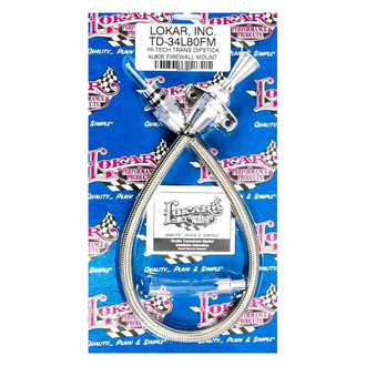 Lokar® - Hi-Tech Flexible Stainless Transmission Dipstick