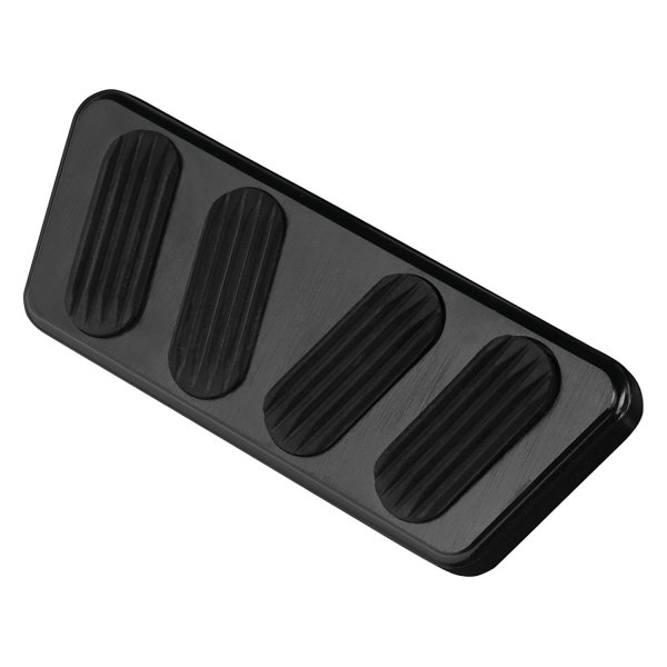 Lokar® - Billet Aluminum Automatic Brake Pedal Pad with Rubber Inserts