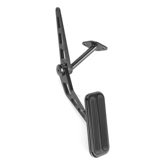 Lokar® - Swing Mount Accelerator Pedal with Rubber Inserts