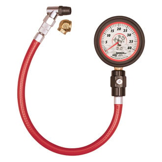 Longacre® 52-52013 - Deluxe™ 0 to 40 psi Dial Tire Pressure Gauge