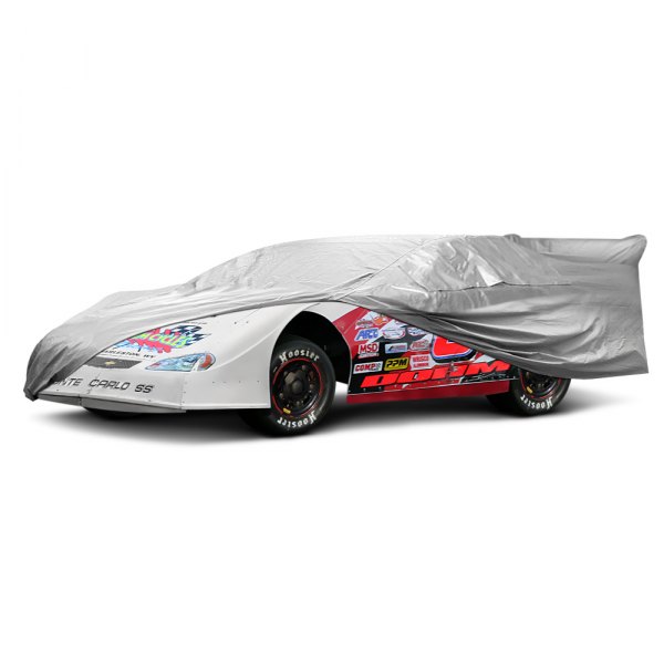  Longacre® - Silver Dirt Late Models Racing Full Car Cover