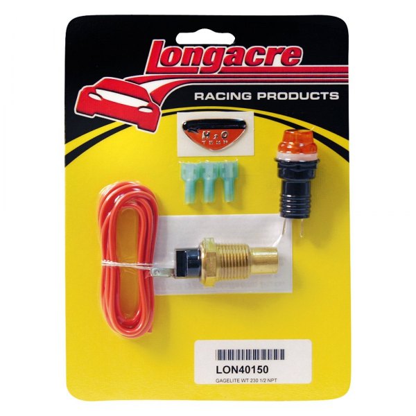 Longacre® - Gagelites™ 1/2" NPT Water Temperature Warning Light Kit, 230 F