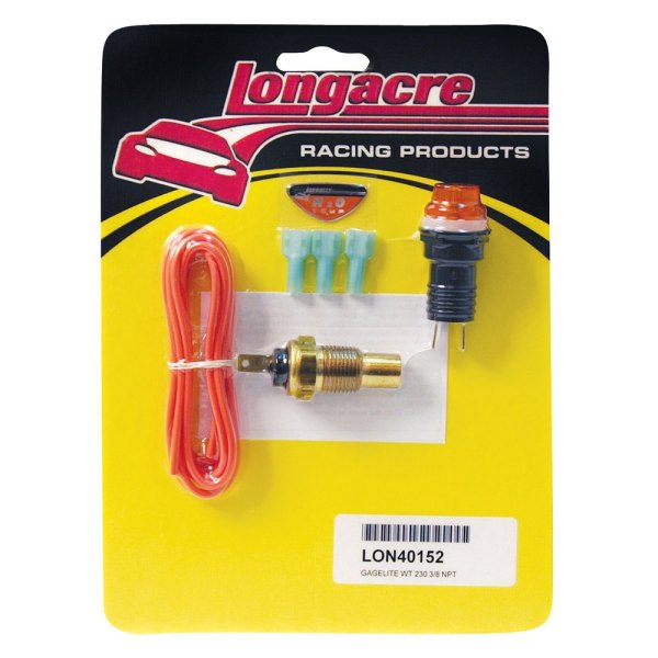 Longacre® - Gagelites™ 1/3" NPT Water Temperature Warning Light Kit, 230 F