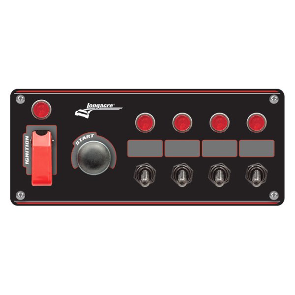 Longacre® - Start and Ignition Panel with Accessory Switches