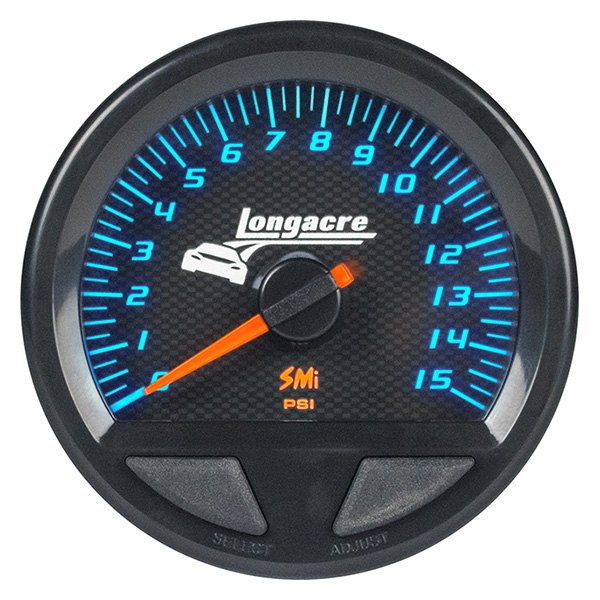 Longacre® - SMi™ Elite Waterproof Fuel Pressure Gauge