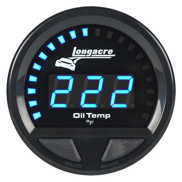 Longacre® - Digital Elite Waterproof Oil Temperature Gauge