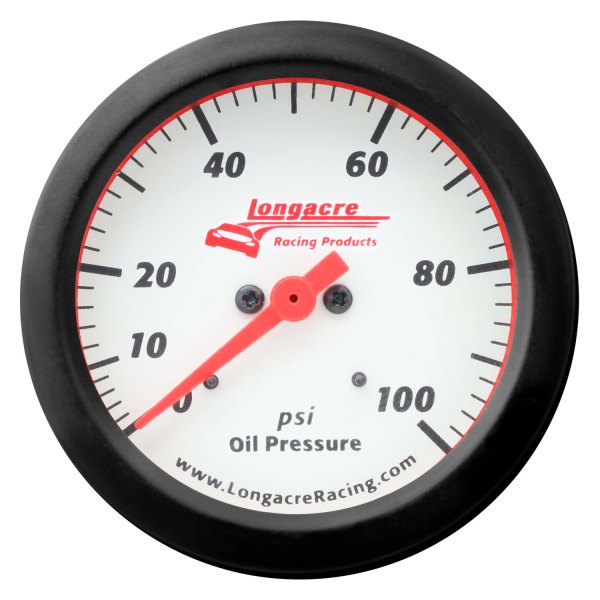Longacre® - Oil Pressure Gauge, 0-100 PSI