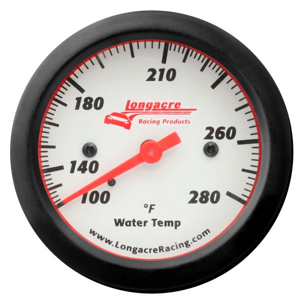 Longacre® - Water Temperature Gauge, 100-280 F