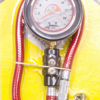 Longacre® - Liquid Filled Glow-In-The-Dark Dial Tire Pressure Gauges