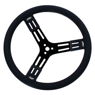Smooth Horn Freightliner | Black Polyurethane Steering Wheel