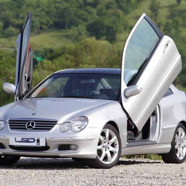 lsd doors mercedes c230 kompressor coupe 2 3l 2002 lambo vertical doors kit lsd doors lambo vertical doors kit